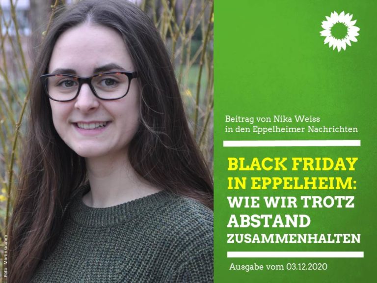 Black Friday in Eppelheim – Wie wir trotz Abstand zusammenhalten können